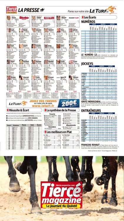Tiercé Magazine: pronostics