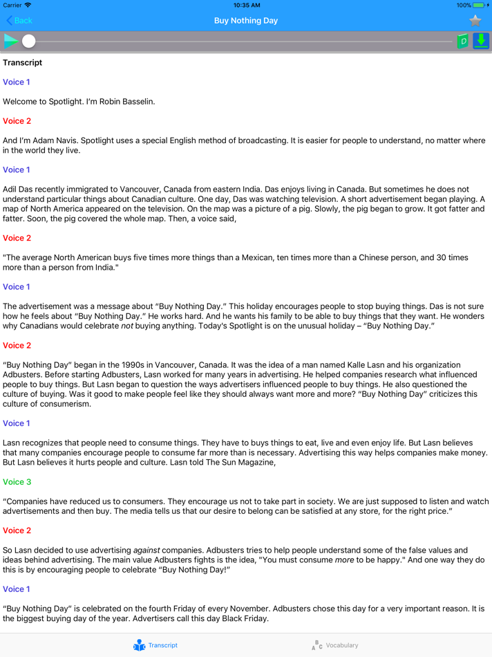 #4. English Conversation Practice (iOS) 由: thuan Bui Van