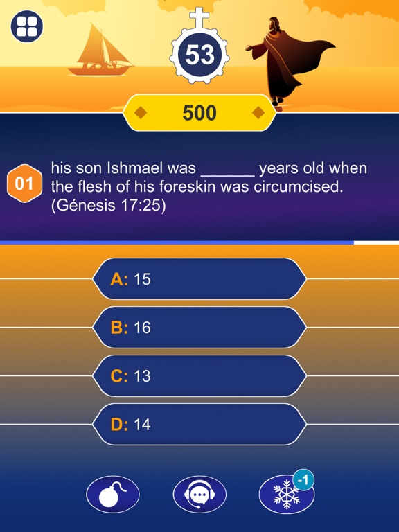 Bible Trivia: Jesus Quiz Games iPad screenshot 10 - Games app