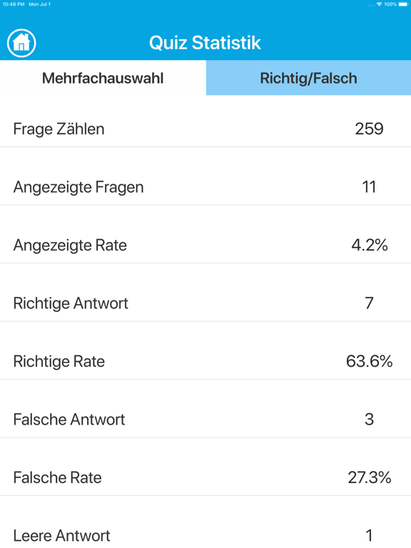 Der Chemie Quiz iPad screenshot