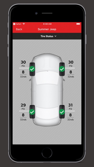 Tire Rack Garage Screenshot