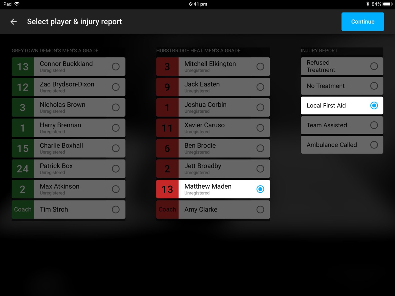 iPad screenshot