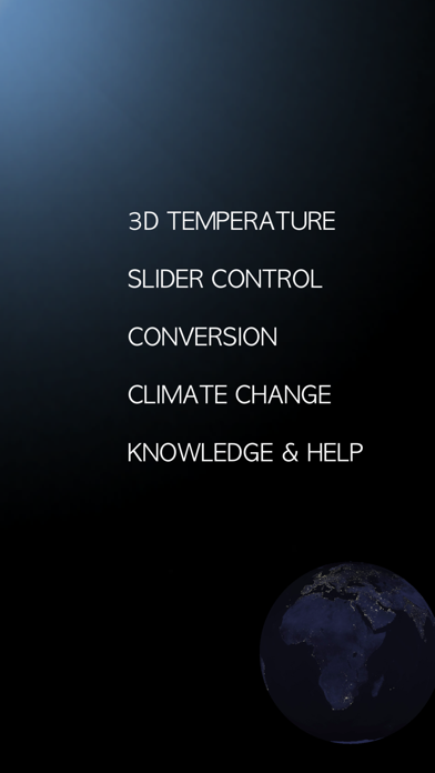 3D Global Temperature Map Screenshot 6 of 10