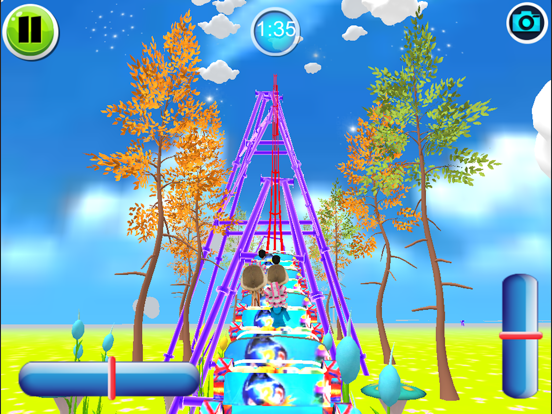 Screenshot #5 pour Roller Coaster Simulation 2025