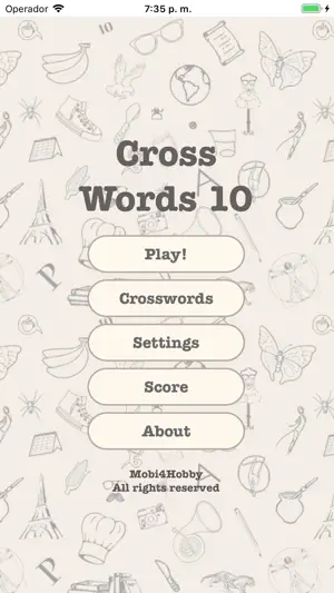 CrossWords 10 screenshot 1