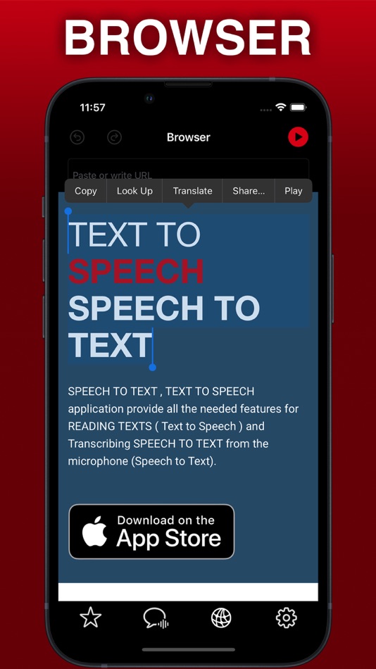 #5. Text to Speech, Speech to Text (iOS) Podle: Maryam Derakhshesh