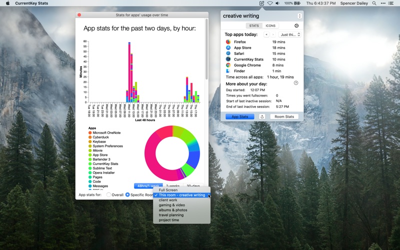 App screenshot
