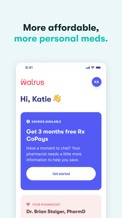 Walrus Health Screenshot