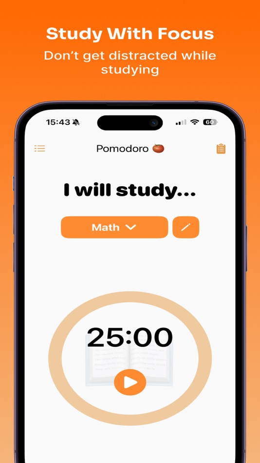 #1. Study Timer for Students (iOS) بواسطة: Francesco Paciello