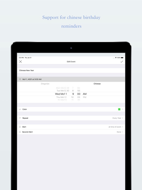 MarkDays - Count to days iPad screenshot