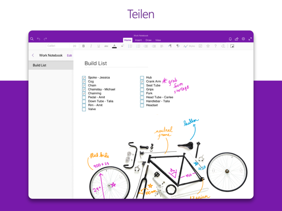 Microsoft OneNote App Store preview screenshot 7