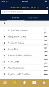 Himnario LLDM screenshot