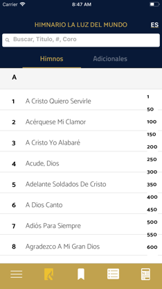Himnario LLDM screenshot 2