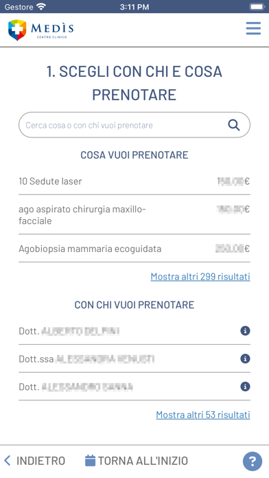 Medìs Centro Clinico Screenshot