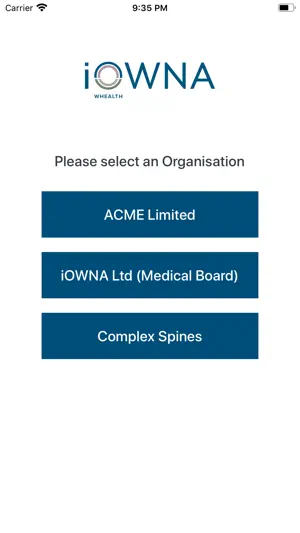 iOWNA screenshot 2