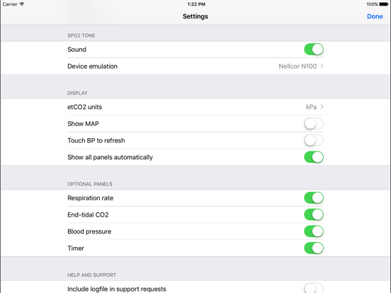 SimMon iPad app afbeelding 4
