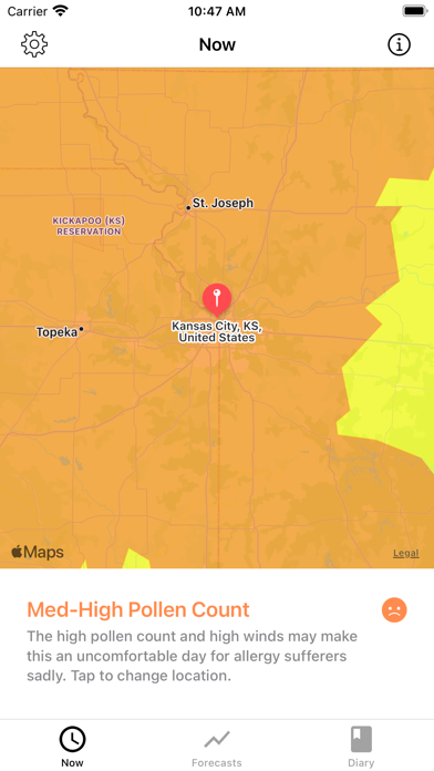 App screenshot