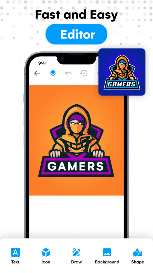 #4. Logo Maker _ AI Design Creator (iOS) 게시자: CONTENT ARCADE (UK) LTD.