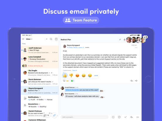 Spark Mail + AI: e-mail Inbox