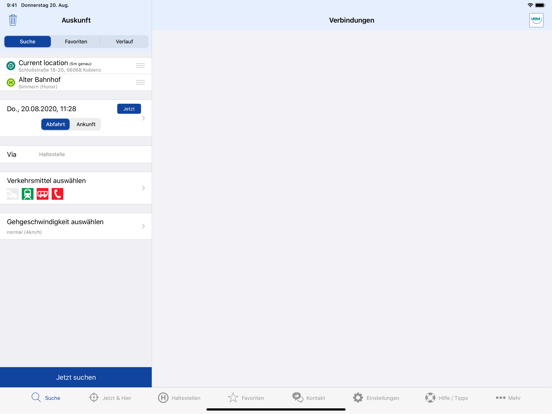 Screenshot #4 pour VRM Fahrplan & Tickets
