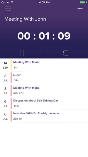 EZ Time Tracker screenshot 1