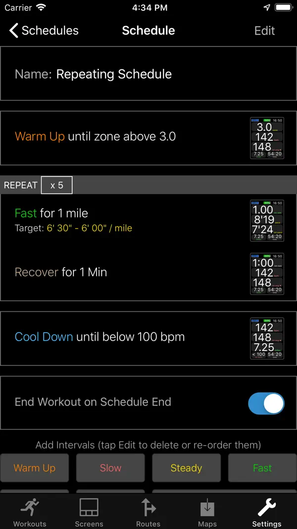 WorkOutDoors Screenshot 8