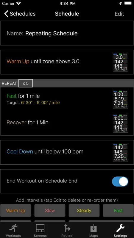 WorkOutDoors screenshot 8 of 10