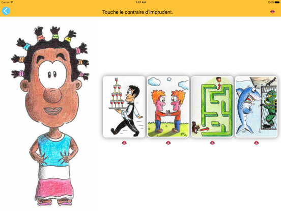Nina - 2 mots par jour app screenshot 3