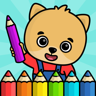 子供向け塗り絵・幼児のぬりえ こどもゲーム