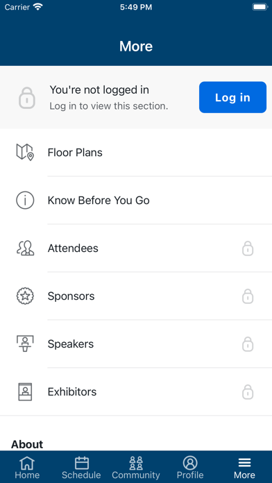 TVPPA Conferences Screenshot