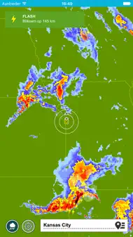 Onweeralarm Met Bliksemradar iphone resimleri 4