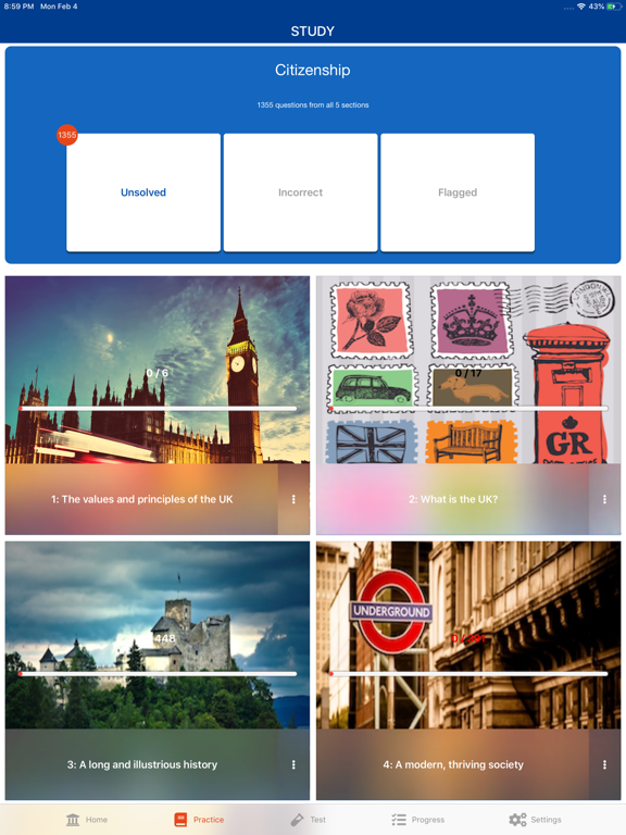 Screenshot #5 pour UK Citizenship: Life in the UK