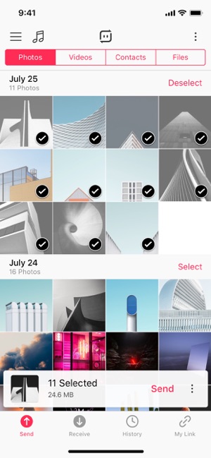 Screenshot of Send Anywhere - File Transfer