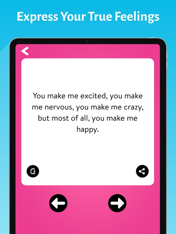 Screenshot #5 pour Love Text Messages and Quotes