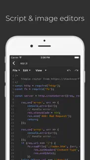 nodejs lab iphone bildschirmfoto 3