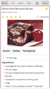 Copy Me That recipe manager screenshot