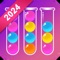 Ball Sort - Color Sorting Puzzle Game is a challenging sorting game centered around colorful balls