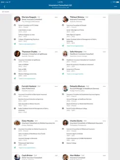 LinkedIn Recruiter iPad image 3