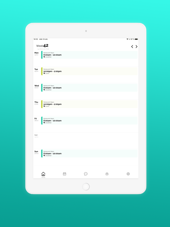 Screenshot #5 pour TimeTo.Work - staff schedule