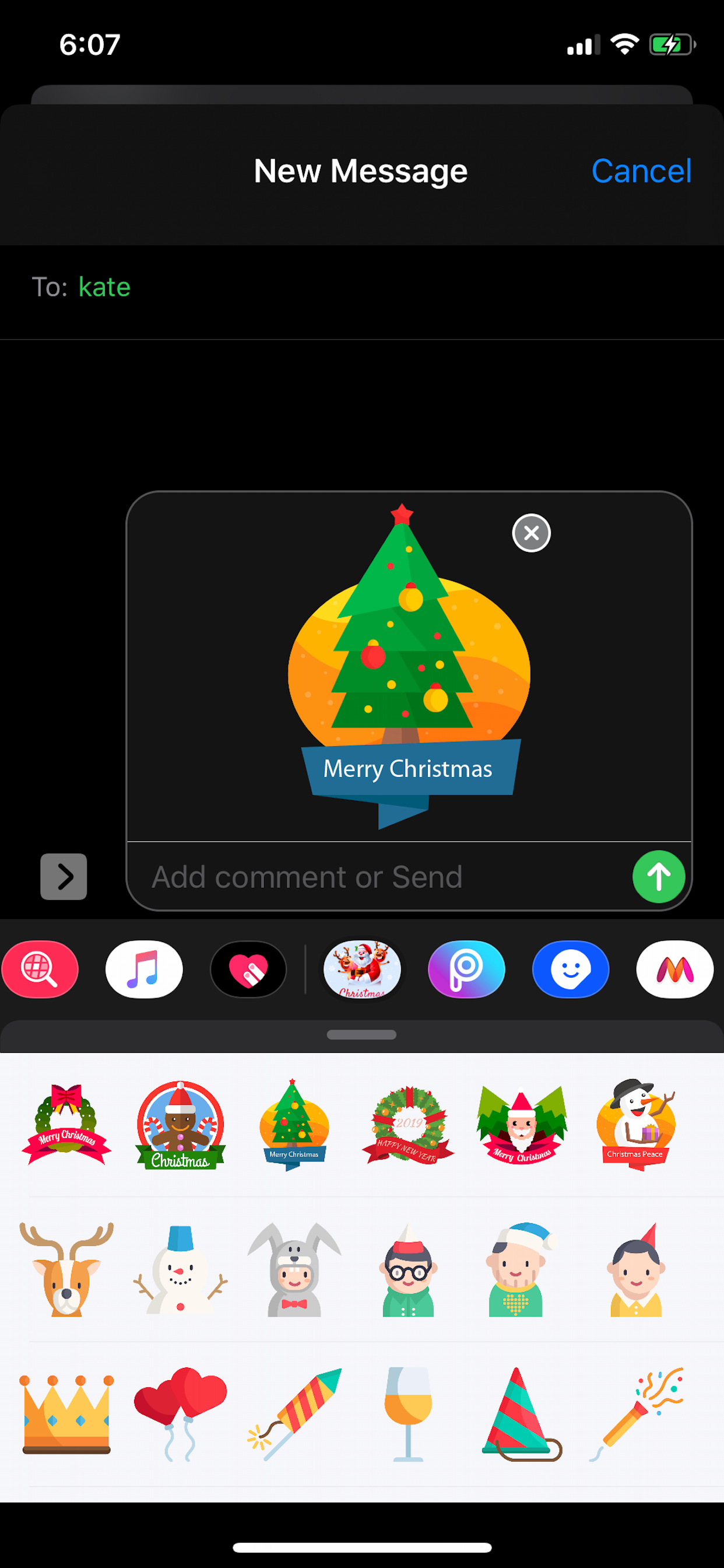Christmas Stickers -WAStickers
