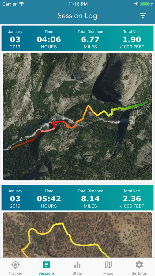 #2. Topo Map & Hiking Tracker (iOS) 由: LW Brands, LLC