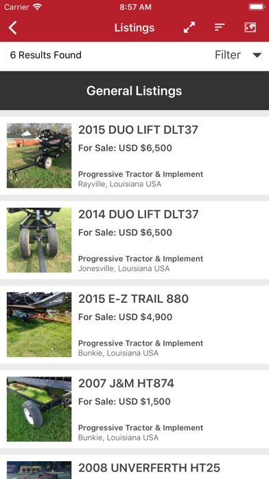 PTI Sales Screenshot