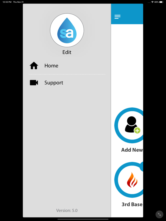 Spring Aqua BOB iPad screenshot 2 - Business app