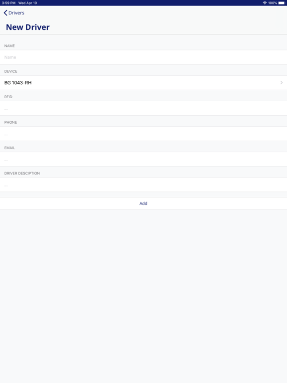 Screenshot #6 pour GPS STO Mobile Client