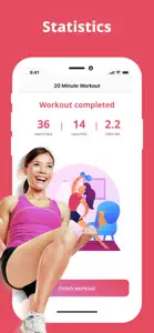 Workout for women at home screenshot #5 for iPhone