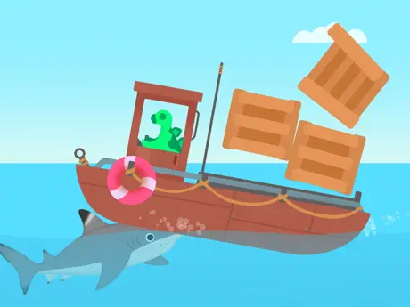 Submarino-dinosaurio infantil