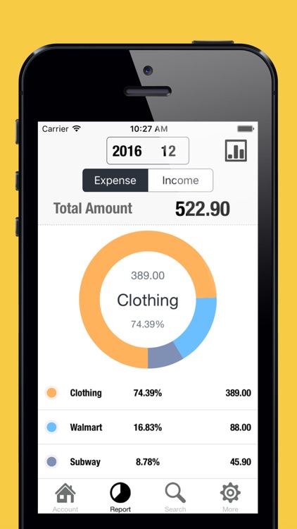 Spending Tracker-Account