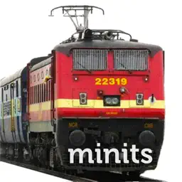 Indian Train Status - minits app icon