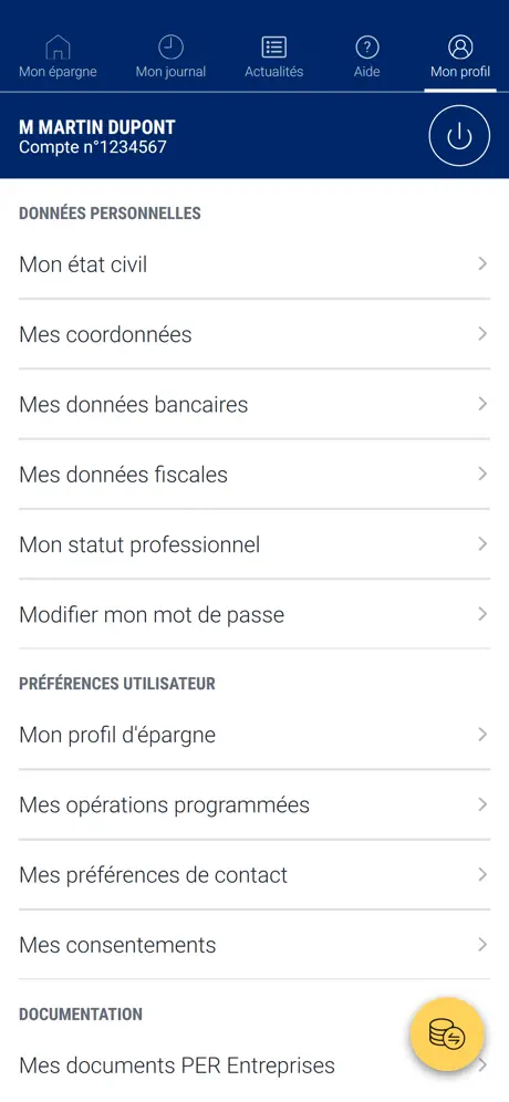Mon Epargne
