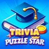 Trivia puzzle star icon